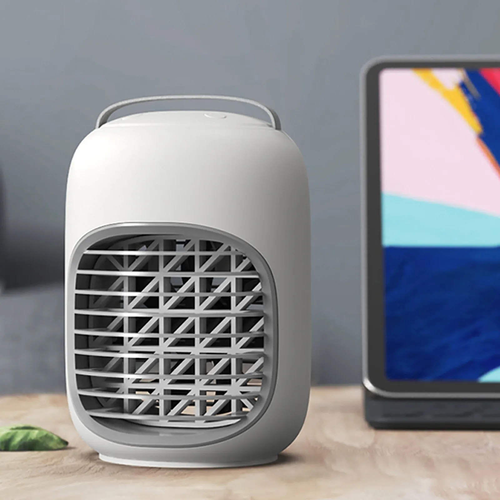 

Portable Mini Air Conditioner USB Rechargeable Air Cooler Fan Multifunctional Humidifier For Office Personal Air Cooler