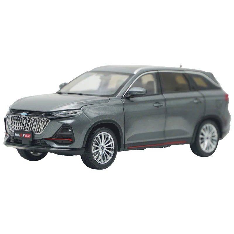 

Original factory Changan 1:18 Auchan X7 PLUS Diecast SUV car model for gift, collection