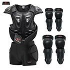 Детский полноразмерный защитный жилет WOSAWE, броня для детей, ранняя куртка, нагрудная защита для позвоночника, налокотник, плечо, наколенник