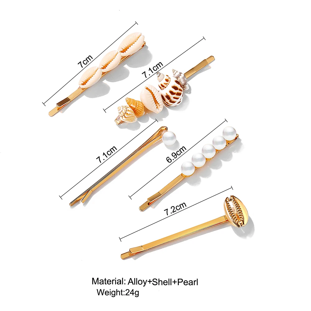 Жемчужные заколки для волос свадебные аксессуары геометрические красивые