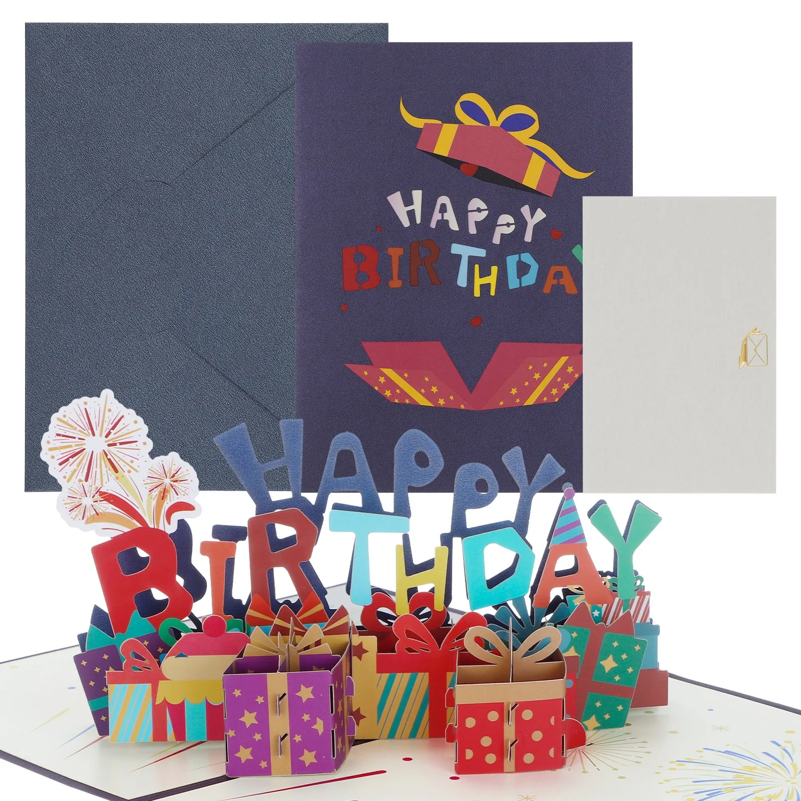 

Pop Up Birthday Card Happy Birthday Pop Up Card Happy Birthday Card For Girl Kids Wife Husband 3d Birthday Cake Pop-up Greeting