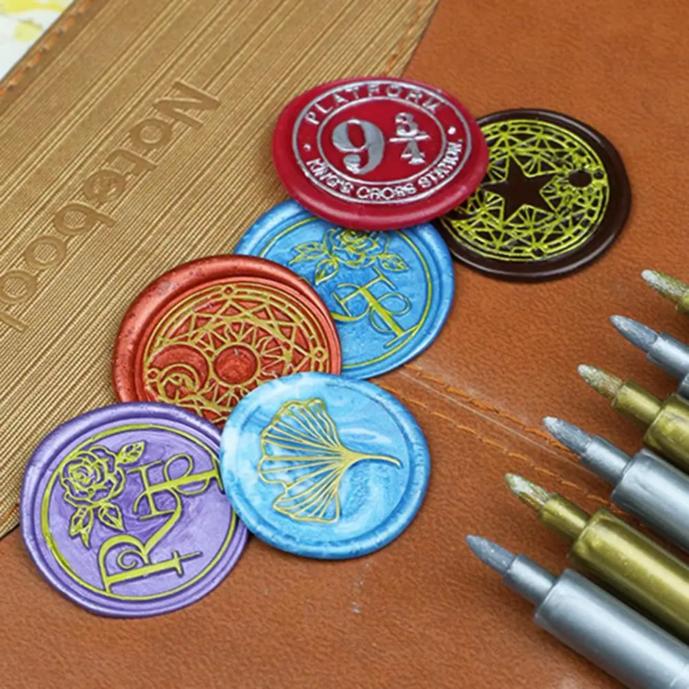 Огонь Краска Печать Специальные ручки граффити восковой маркер ручка винтажные