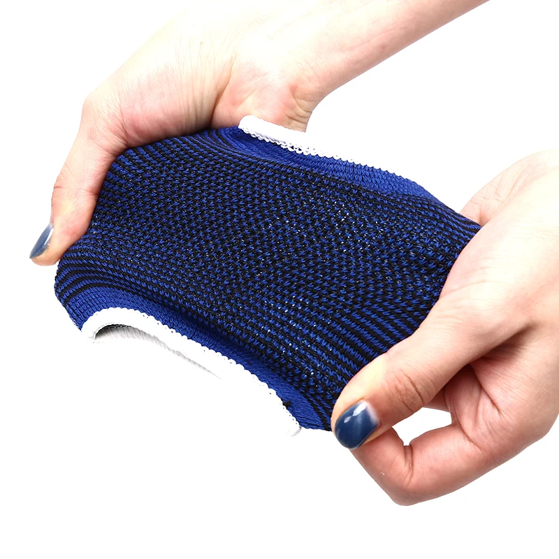 2 шт синие ладони запястья руки поддержки перчатки эластичный бандаж рукав спорт