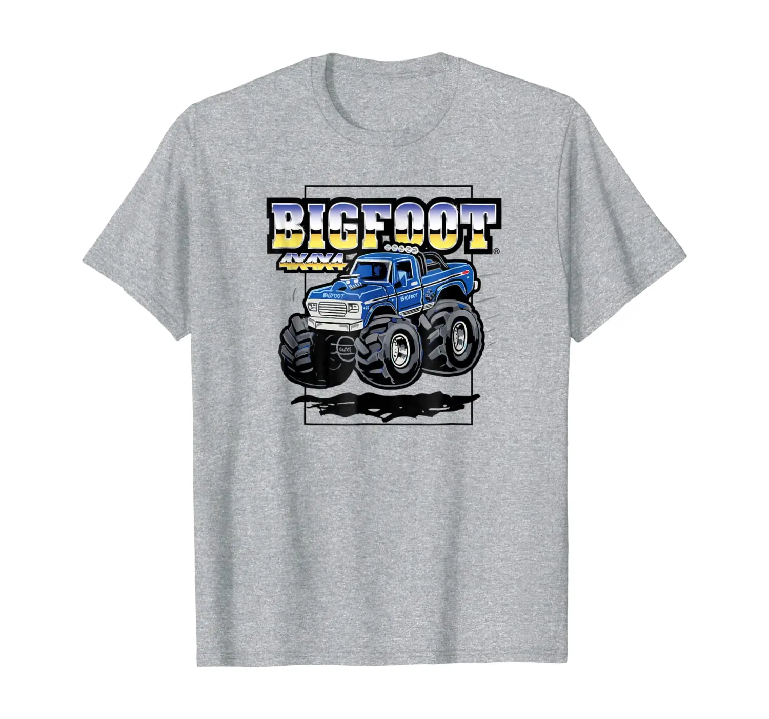 

BIGFOOT 4x4x4 Cartoon Truck T-Shirt (color options 2)
