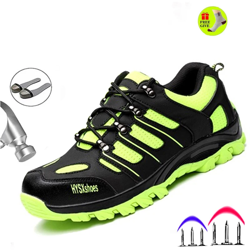 Ботинки мужские/женские Рабочие со стальным носком на шнуровке|Защитная обувь| |