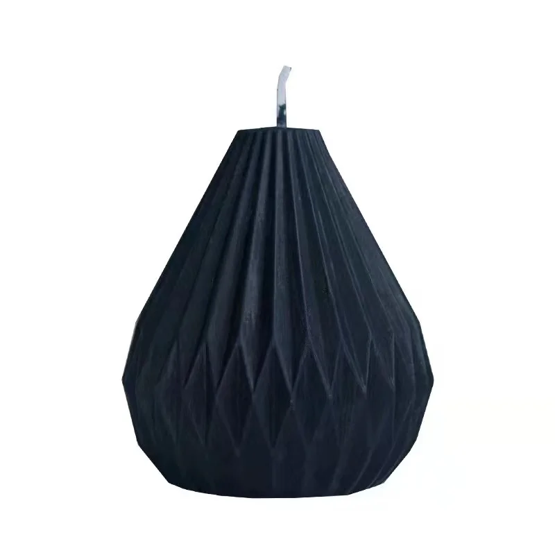 Силиконовая форма сделай сам в полоску для ароматерапии свечи пирамиды