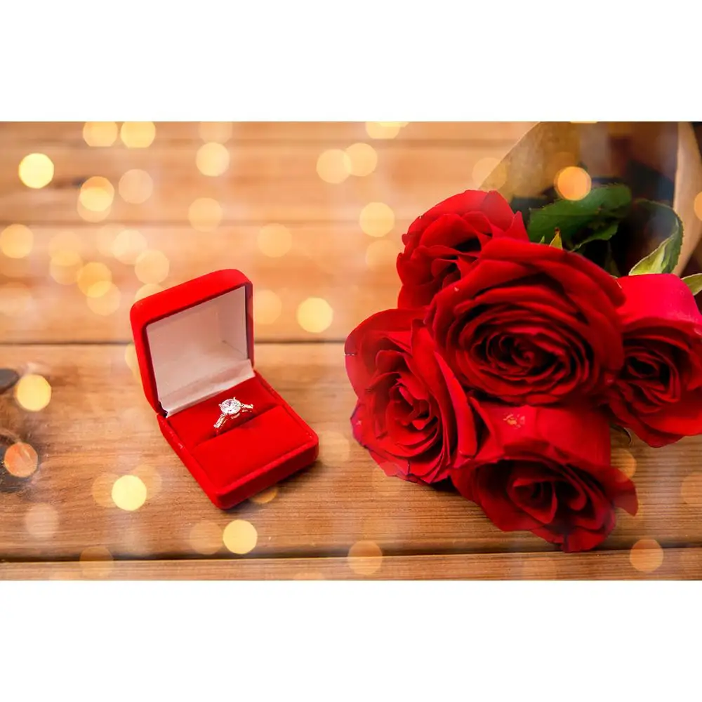 

SHENGYONGBAO Vinyl Custom Photography Backdrops Flower and Wooden Planks Theme Photography Background 200309HK-012