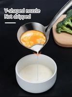 slimming oil soup separate spoon home strainer cooking colander kitchen scoop stainless steel ladle dinner tableware