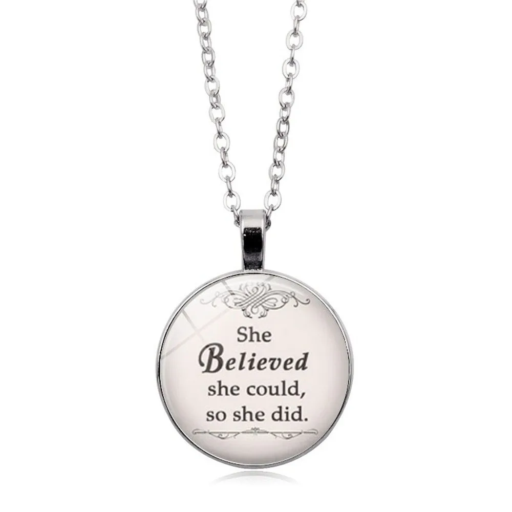 Ожерелье с кулоном в виде стеклянного купола дружбы для мужчин и женщин 2020 |