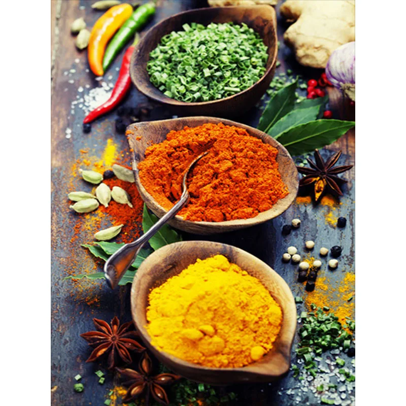 

Алмазная 5D картина «сделай сам», кухонная приправа, новая 3D вышивка крестиком, мозаика, домашний декор, художественный подарок