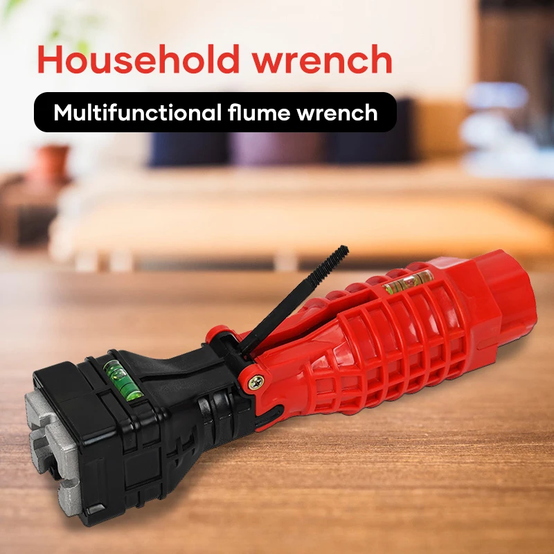

Faucet and Sink Installer Tool 18-in-1 Faucet Socket Wrench Plumbing Tool for Tight Spaces Plumbers Kitchen Bathroom ANDF889