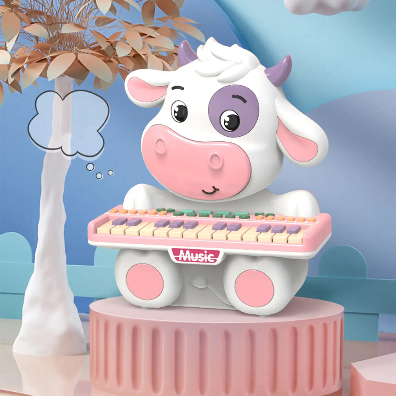 

The Music Piano Toy 24 Keys Attracts Children's Attention to