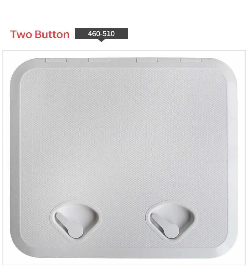 460*510mm ABS Plastic Anti Aging Ultraviolet White Deck Marine Hatch Deck Access Hatch Boat Hatches Inspection Yacht Cover