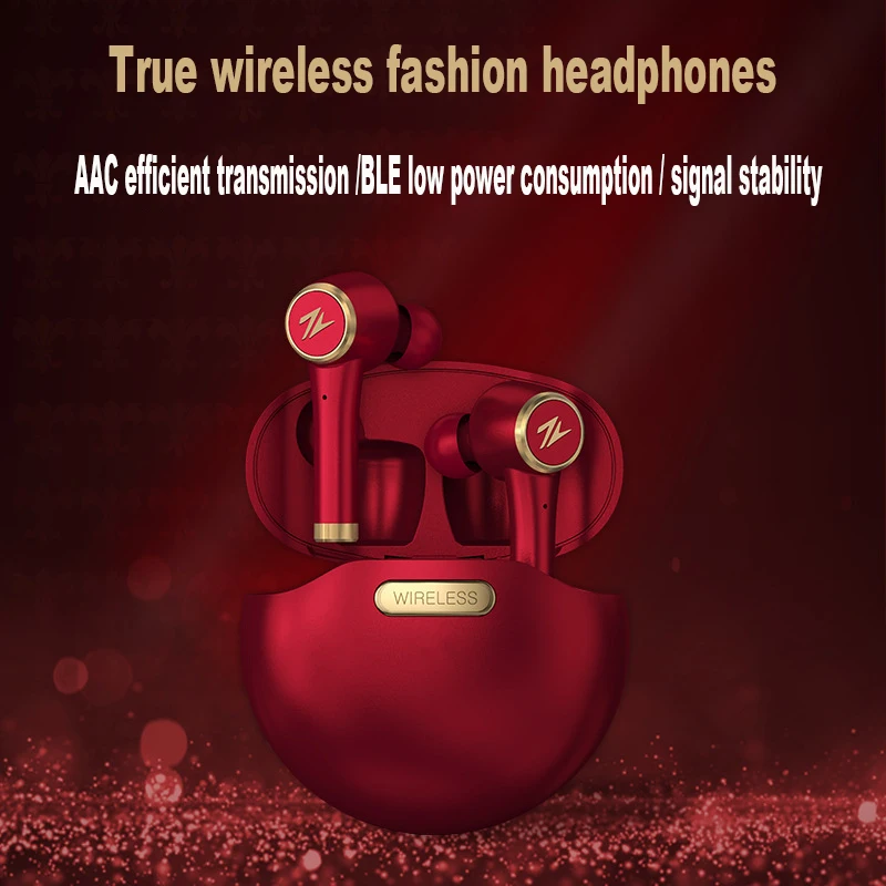 TWS беспроводные наушники Bluetooth V5.0 Hifi качество звука шумоподавление с микрофоном