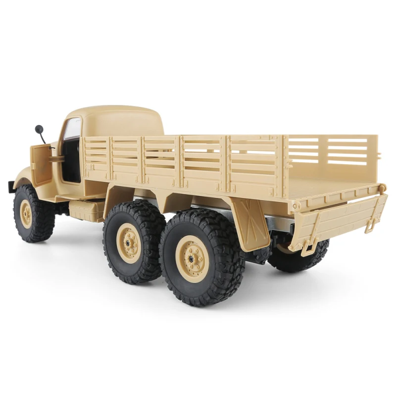 1:16 6WD внедорожный автомобиль военный грузовик открытый альпинистский LDE свет