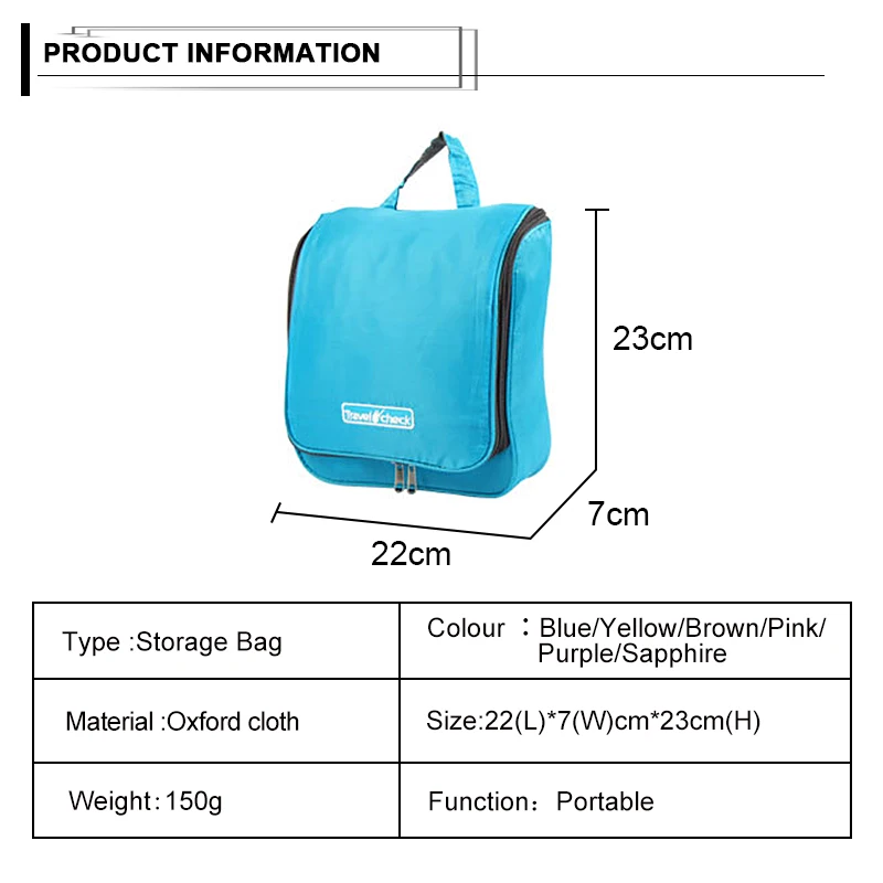 Дорожная сумка для стирки нейлоновая многофункциональная водонепроницаемая