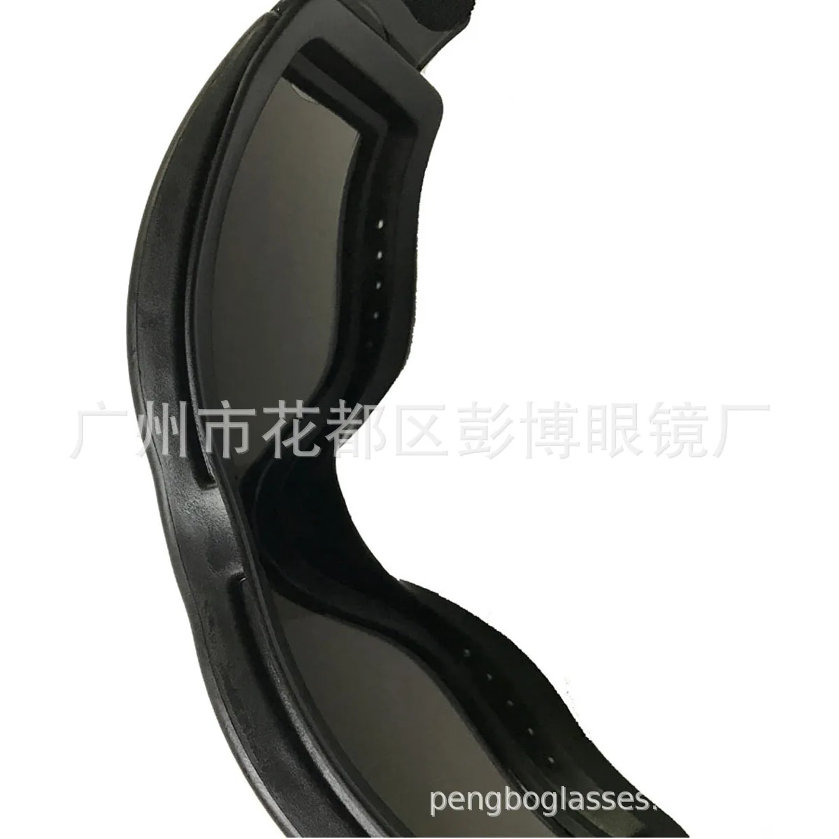 Лыжные очки с покрытием черные и золотые для защиты от снега слепых пятен