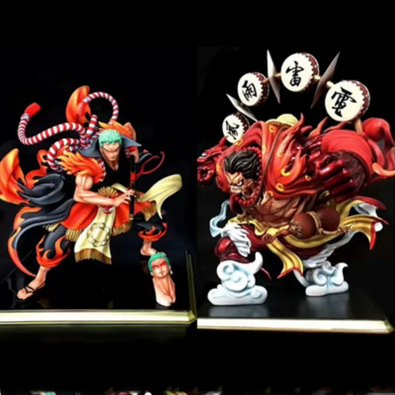 

Japanese Anime One Piece Kabuki Kimono Roronoa Zoro PVC action figure Toy GK Statue figures Collection Model Toy doll gifts 24cm