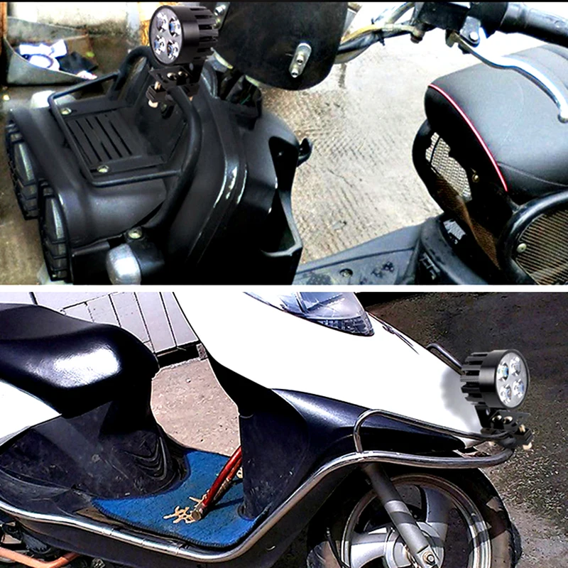 12v 20w Headlight Motorcycle driving work Lamp LED motor Assist spotlight auxiliary lamp motorbike headlamp |