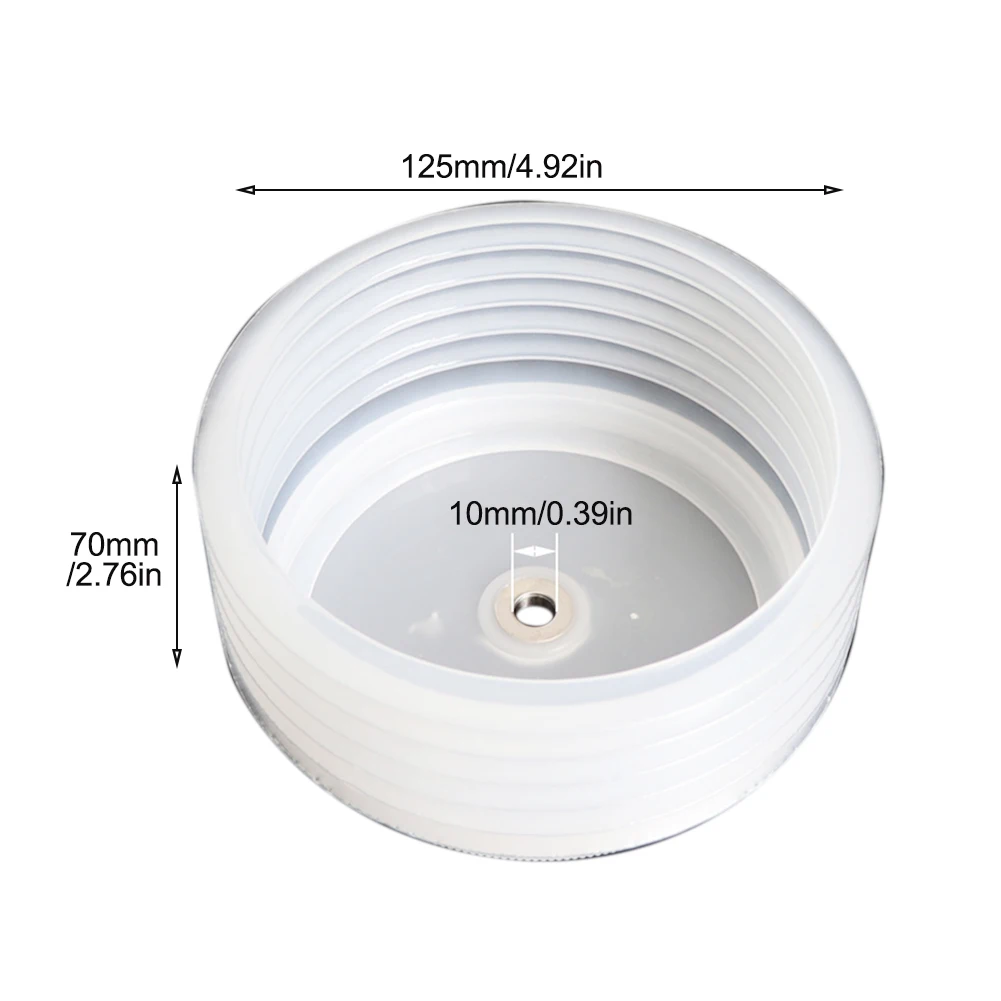 

Drill Dust Cover Hole Saw Accessories Fixed For Power Tool Collector Easy Operate Durable Home Silicone Electric Hammer Ash Bowl