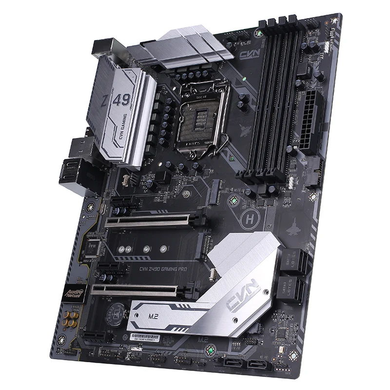 Цветная игровая PRO V20 материнская плата CVN Z490 USB3.2 Gen2 SATA3.0 6 ГБ/сек. NGFF M.2 SSD для