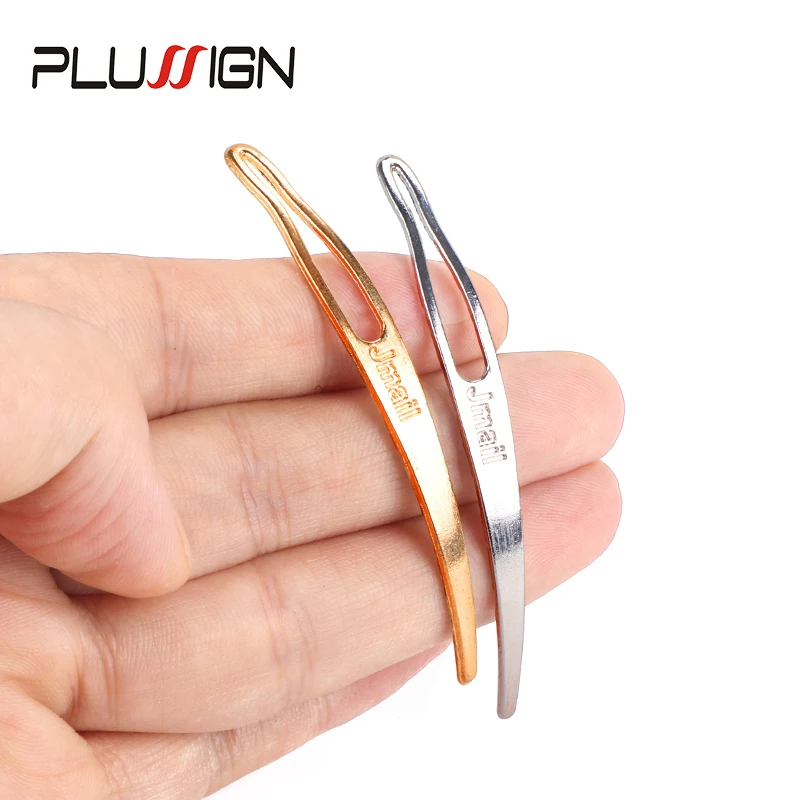 Plussign 5 шт. дешевые волосы фиксирующие изогнутые интерлокированные Иглы