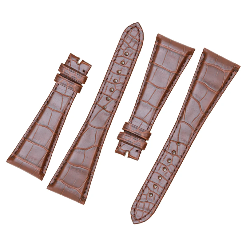 Ремешок для мужских часов SAUPPO коричневый 26 мм с пряжкой | Наручные часы