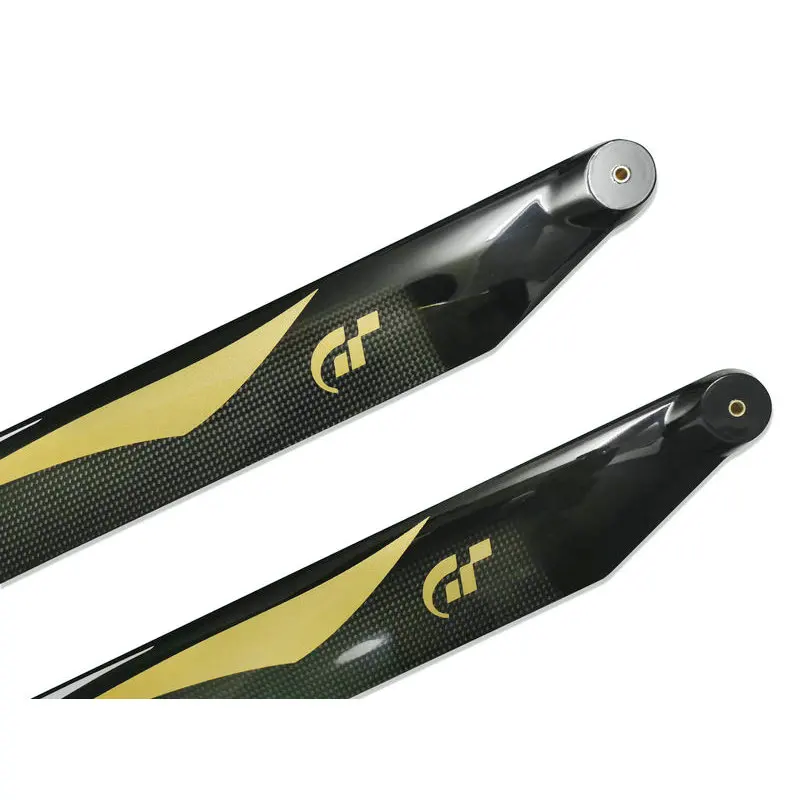 Cuchilla de Rotor principal de fibra de carbono para helic&oacute;ptero teledirigido, accesorios de 690mm para t-rex 700, GUNI, KDS, Agile, Alzrc, SAB700, XLPower700, novedad-3