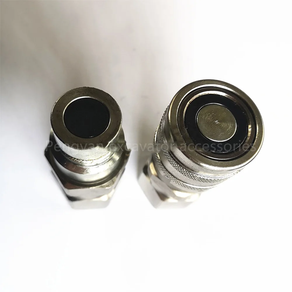 "Free shipping for S160 skid steer loader quick connector hydraulic plug pressure measuring