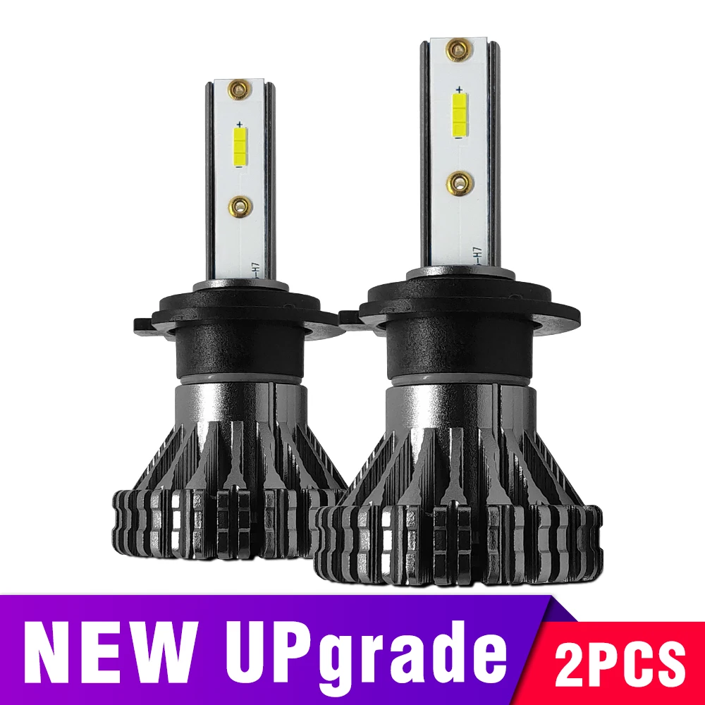 H4 LED H7 H11 H8 HB4 H1 H3 9005 HB3 автомобильные лампы для фар машины 35 Вт 10000LM безвентиляторный