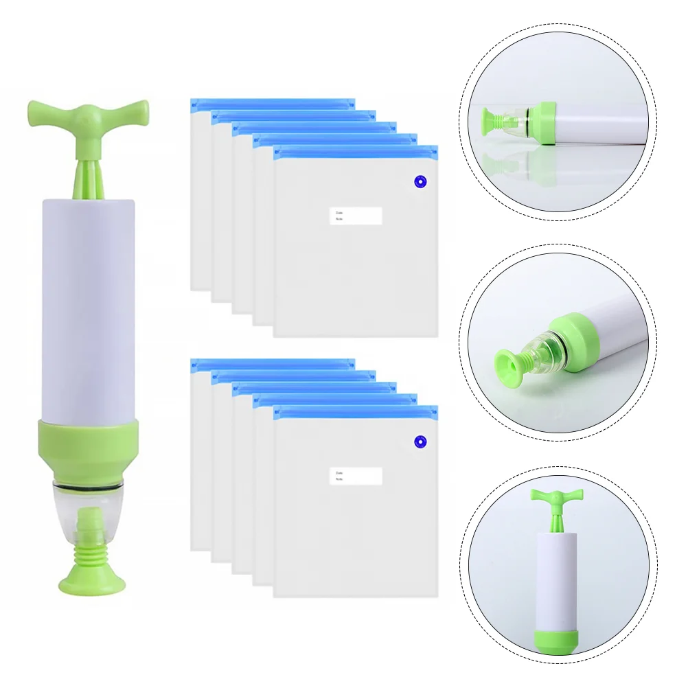 

10pcs Vacuum Pouch 3D Printer Filament Vacuum Storage Bags with Air Pump