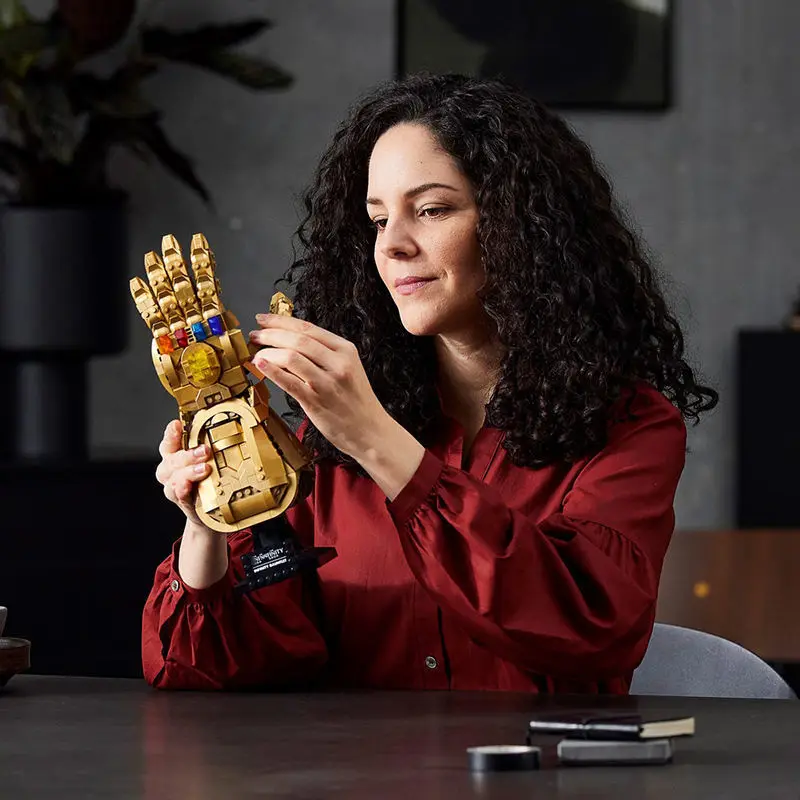 Новинка 589 шт. рифленая ручка Совместимость с камнем бесконечности 76191 эндоигра