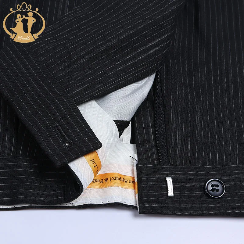Nimble/черный костюм для мальчика Roupas Infantis Menino Enfant Garcon на свадьбу мальчиков деловые