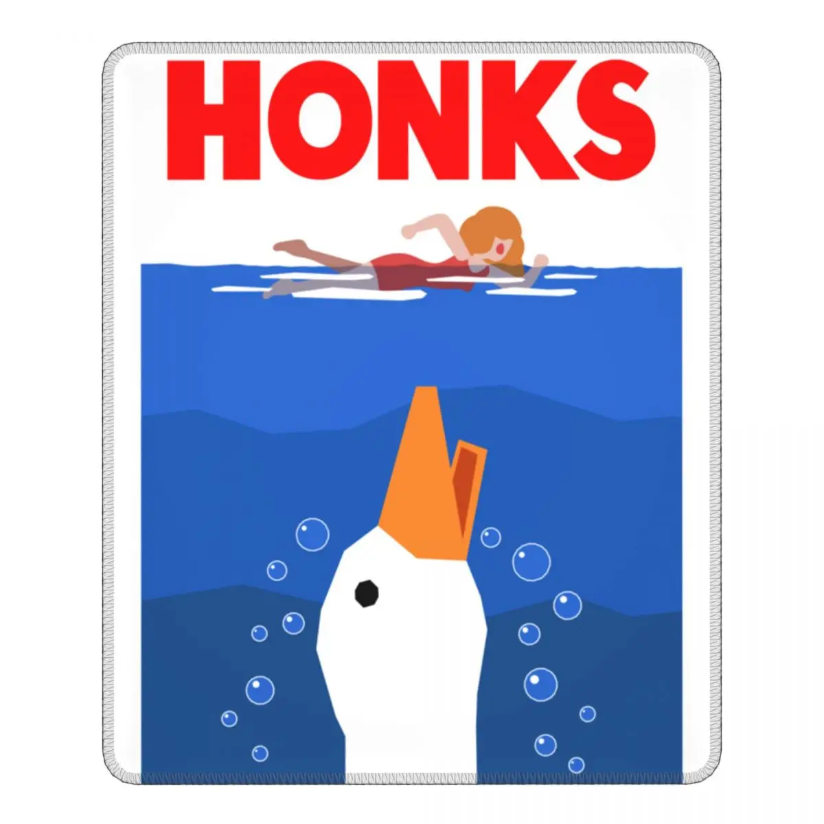 

Отличный коврик для мыши Honk, мягкий коврик для мыши из натурального каучука, для офиса и дома