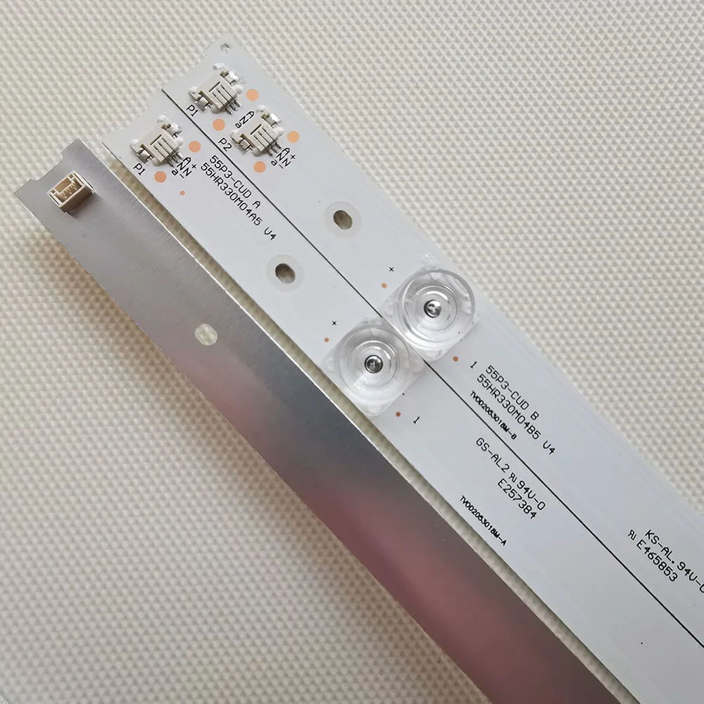 9 шт./компл. светодиодный подсветка 55P3 CUD 4C LB5504 HR17J HR18J 55HR330M04B5 V4 для 55T1YP 55BC7600 55U6780C
