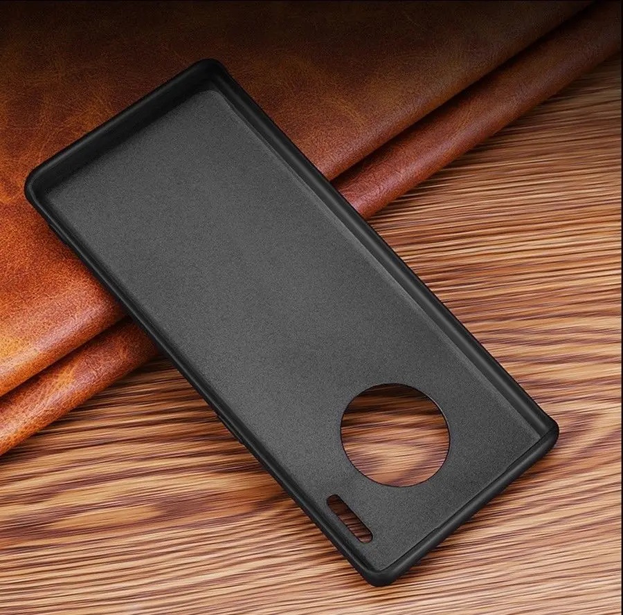 Фото Чехол-накладка для Huawei Mate 30 Pro, из 100% натуральной кожи под крокодиловую кожу №4