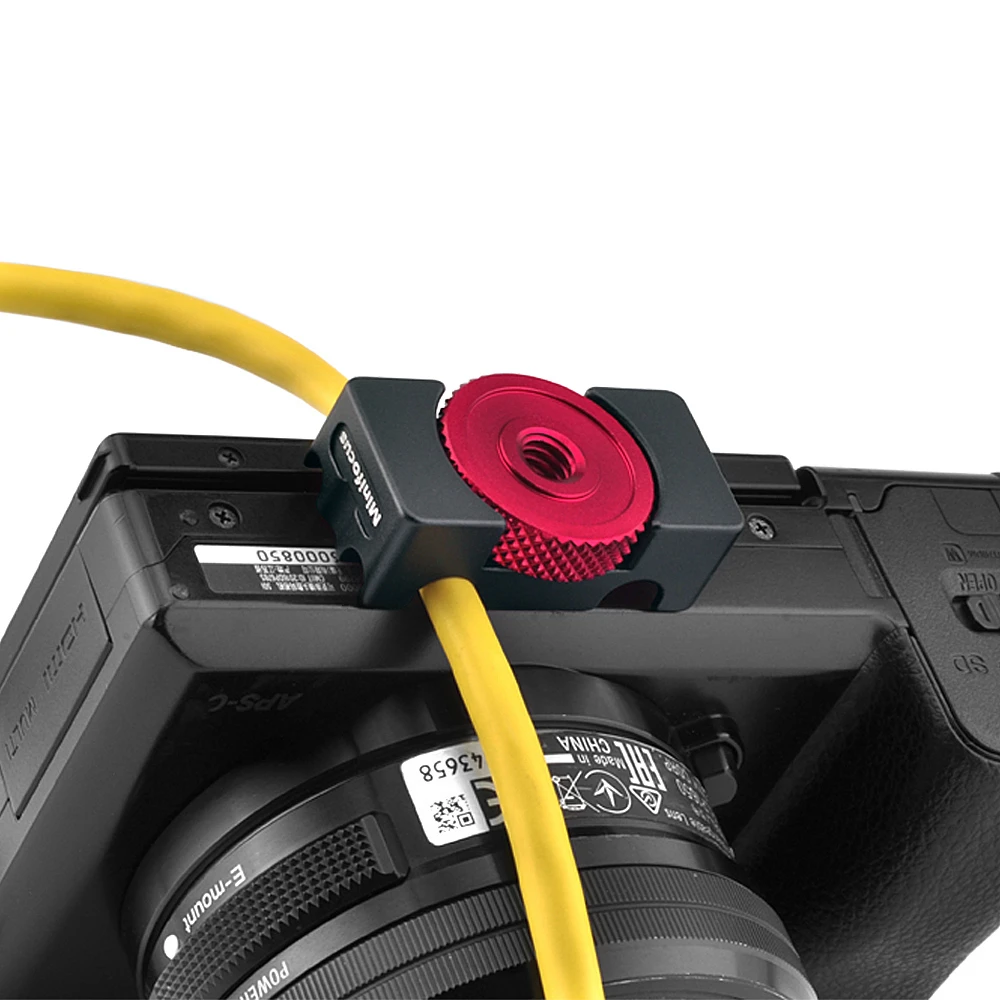 Цифровой USB-кабель Tether Block для DSLR-камеры зажим быстрого крепления штатива |