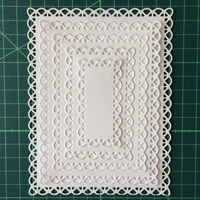 dies scrapbooking lace rectangle metal cutting dies stencil new 2019 stamps frame craft die cut embossing card making template