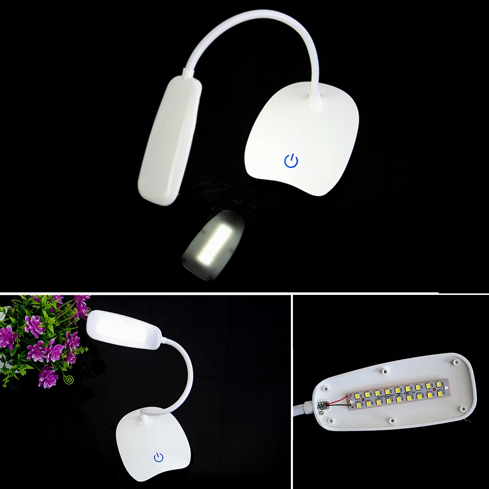 Светодиодная настольная лампа с USB-зарядкой светильник регулируемая