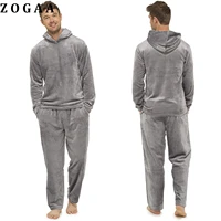 new 2021 winter long sleeve thick warm flannel pajama sets for men long sleeve male men pajama set lounge homewear home clothes