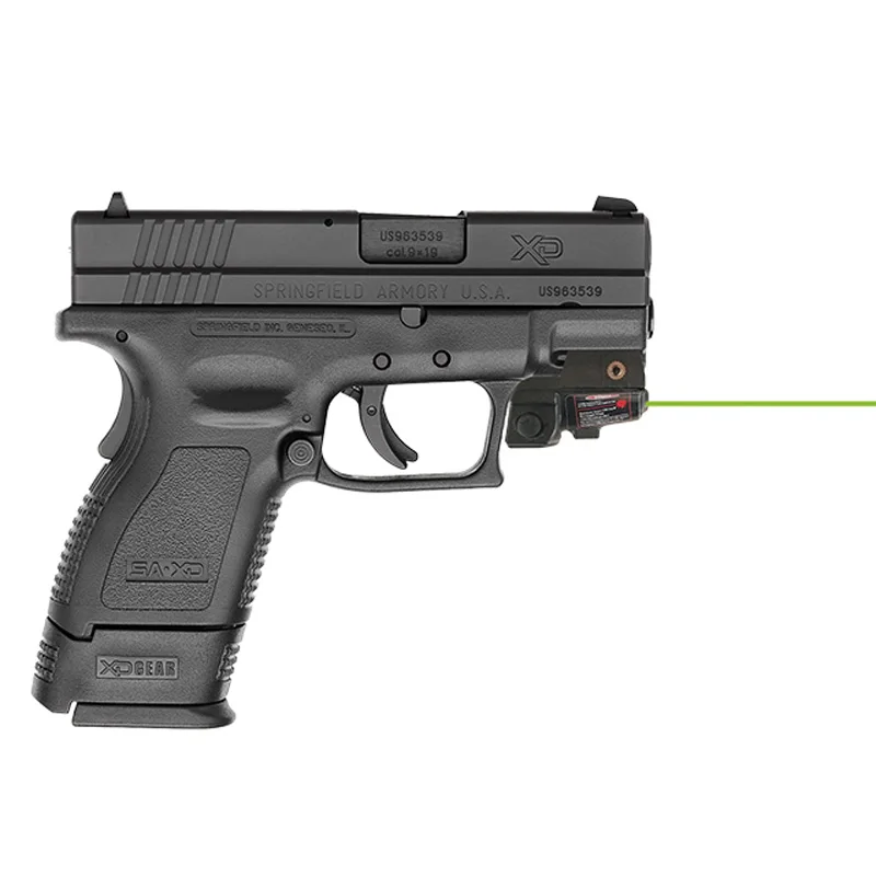 Laserspeed пистолет маленький зеленый лазер тактический военный Перезаряжаемый для Glock Colt 1911 Телец оружейный лазерный прицел