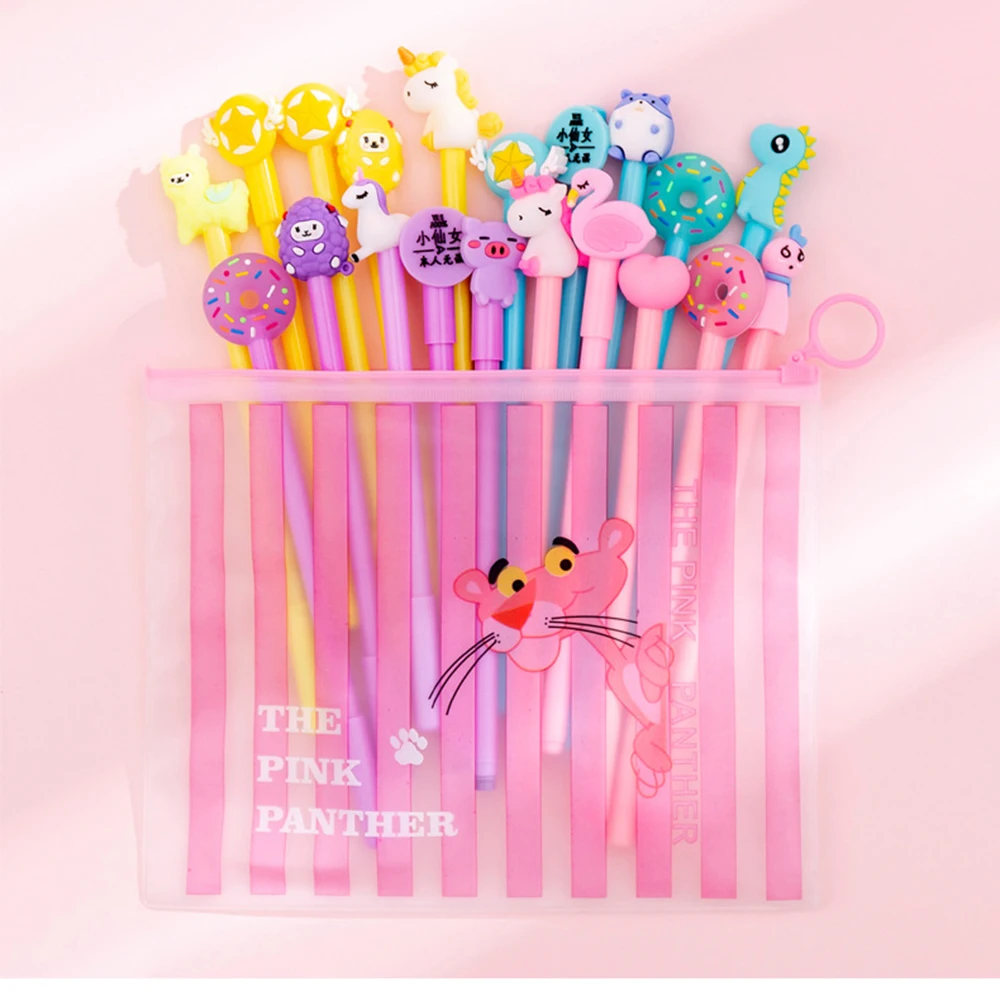 Гелевые чернила роликовые шариковые ручки милые для школы офиса канцелярские