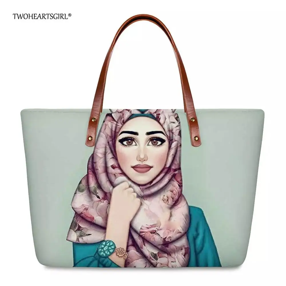 

Женская винтажная Сумка-тоут с принтом в виде хиджаба