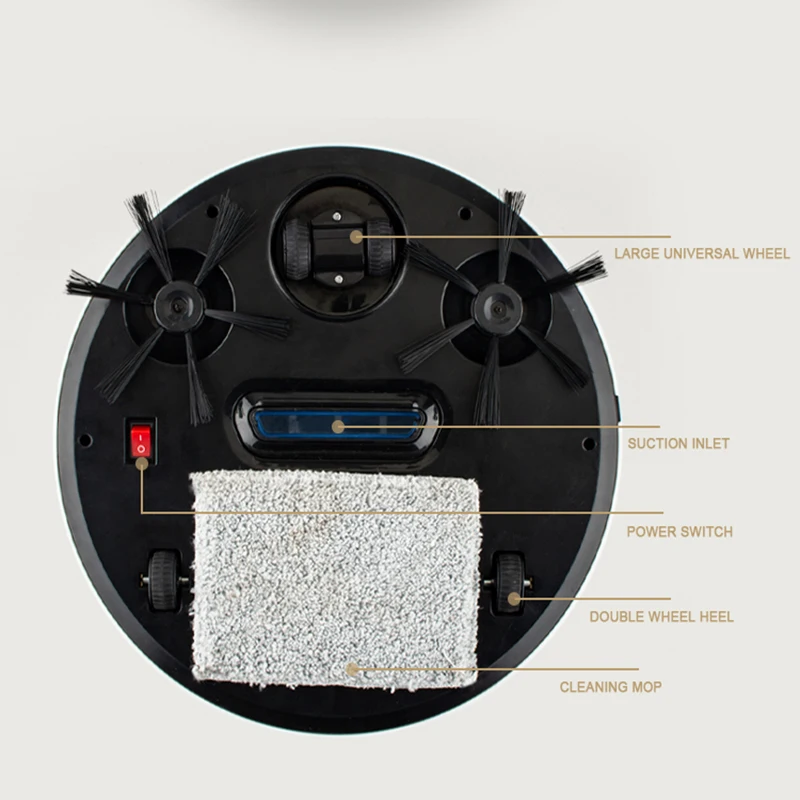 

Multifunction Robot Vacuum Cleaner Sweep Dry and Wet Dual Purpose Smart Robot Vacuum Cleaner for Hair Cleaning Cleaner Machine