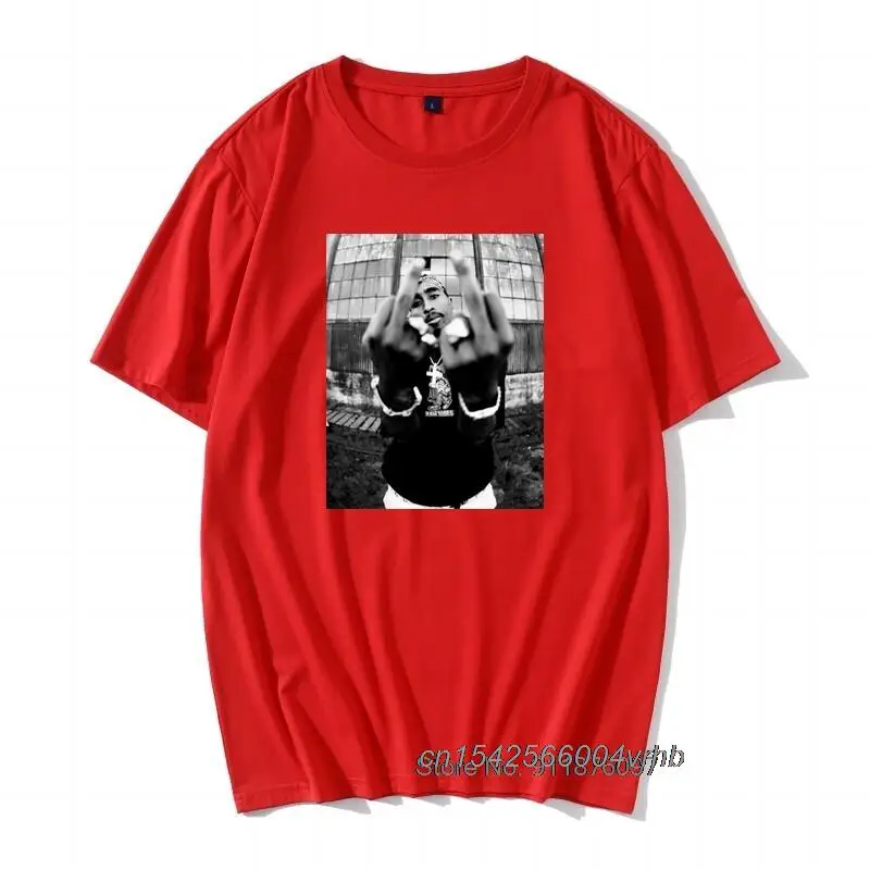 Повседневная Уличная одежда 2 шт Тупак Шакур Мужская Винтажная футболка в стиле