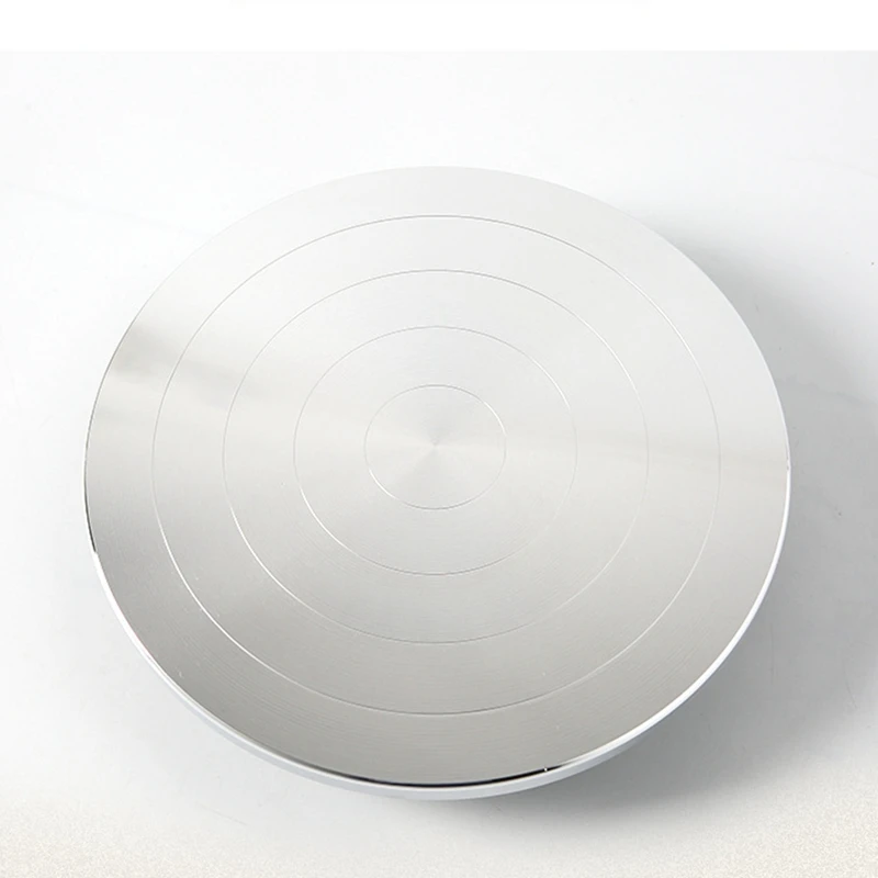 

Double Face Use Aluminum Alloy Turntable for Ceramic Clay Sculpture Platform Pottery Wheel Rotating Tools