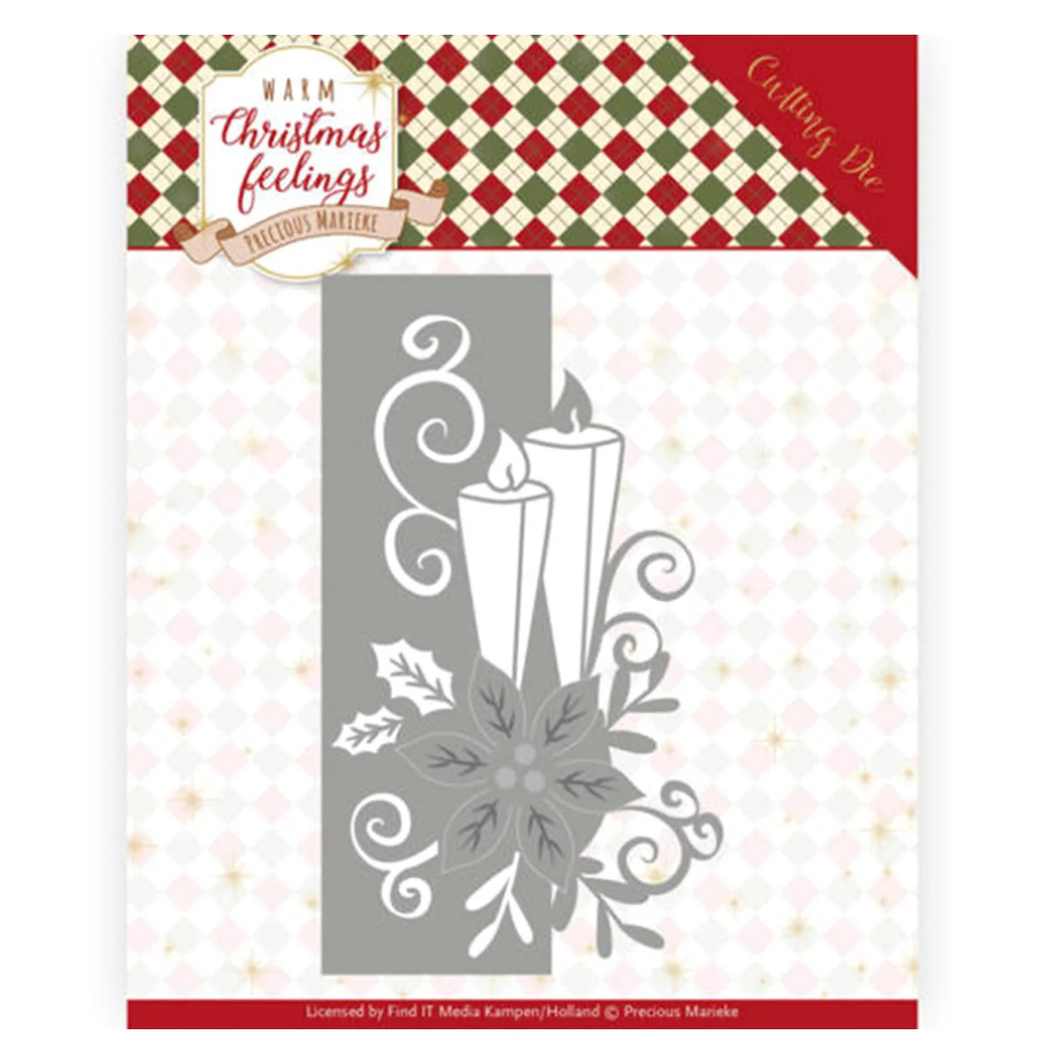 Рождественские тематические кружевные металлические штампы декоративный