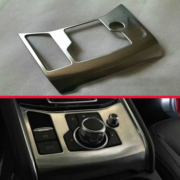 

For Mazda CX-5 CX5 2017 2018 Left Hand Drive Central control Panel trim Covers Interior decoration