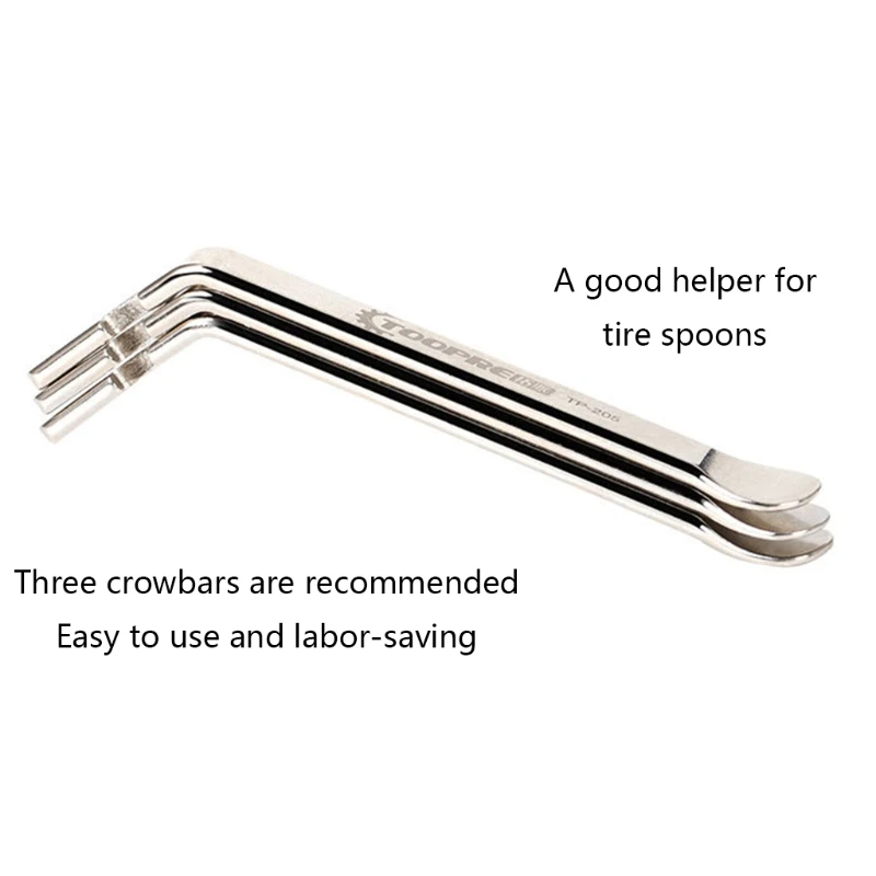 

Mountain Road Bike Tire Lever MTB Bicycle Tyre Spoon Remover Steel Cycling Wheel Repair Tool Parts T4MF