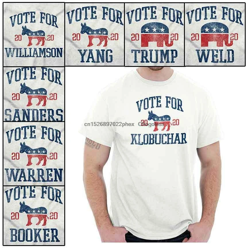Футболка с изображением символа акции США на президентских выборах 2020 футболки
